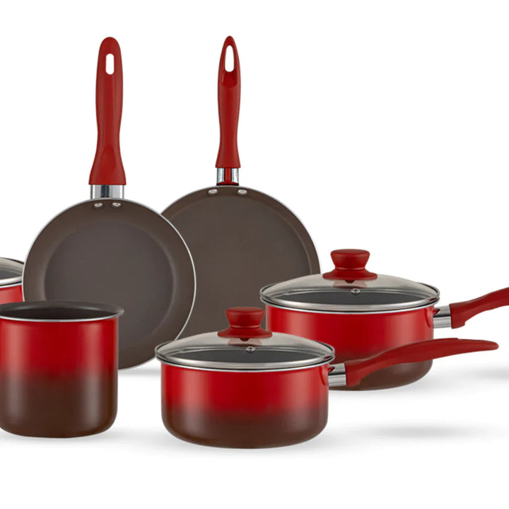 Jogo de Panelas Brinox Ceramic Life Easy - 6 Peças Antiaderente Cerâmico - Verona Decor - VERONA DECOR