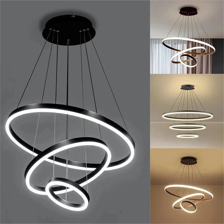 Lustre Luxuoso Nórdico LED - Verona Decor - VERONA DECOR