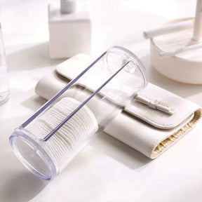 KIT Porta Algodão e Cotonete em Acrílico - Verona Decor - VERONA DECOR
