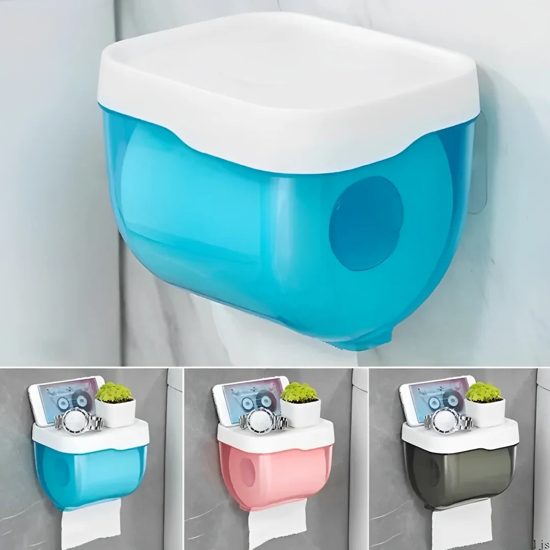 Porta Papel Higiénico Sem Furos Para Banheiro - Verona Decor - VERONA DECOR