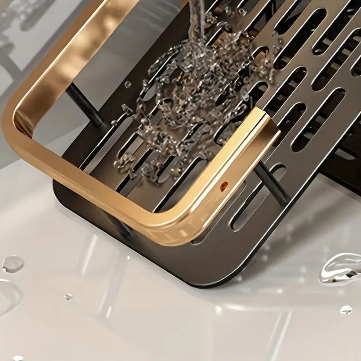 Kit 2 Prateleira Para Banheiro De Alumínio Sem Furos - Verona Decor - VERONA DECOR