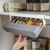 Porta Tempero 6 Potes Organizador Cozinha - Verona Decor - VERONA DECOR