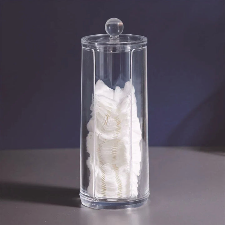 KIT Porta Algodão e Cotonete em Acrílico - Verona Decor - VERONA DECOR