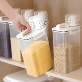 Pote Hermético 2L Com Medidor Organizador De Alimentos Mantimentos - Verona Decor - VERONA DECOR