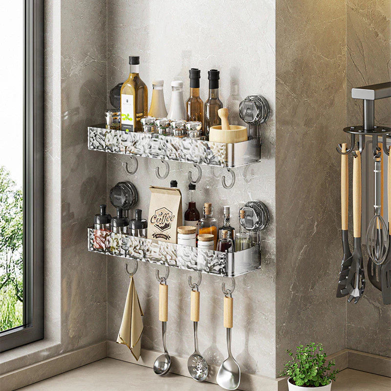Suporte De Shampoo Prateleiras De Banheiro Sem Furo Acrilico - Verona Decor - VERONA DECOR