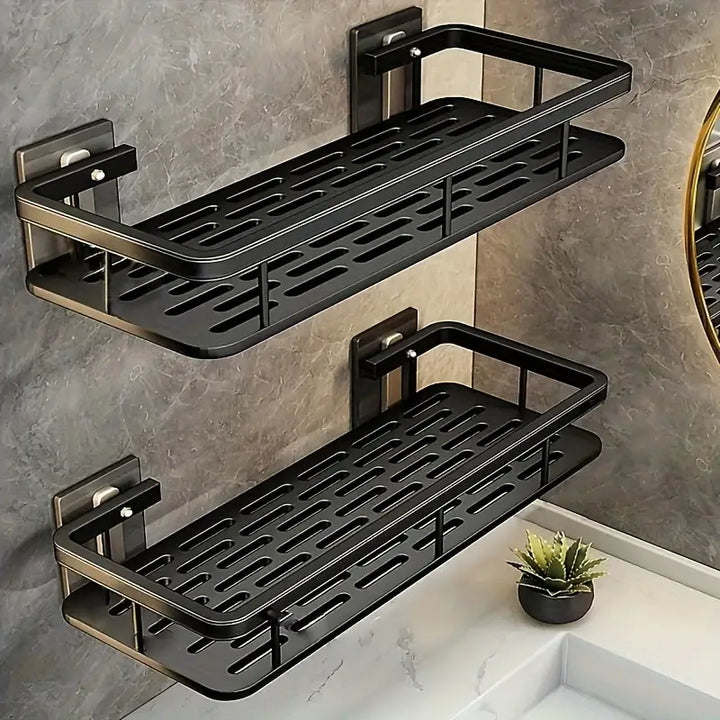 Kit 2 Prateleiras Para Banheiro Porta Shampoo - Verona Decor - VERONA DECOR