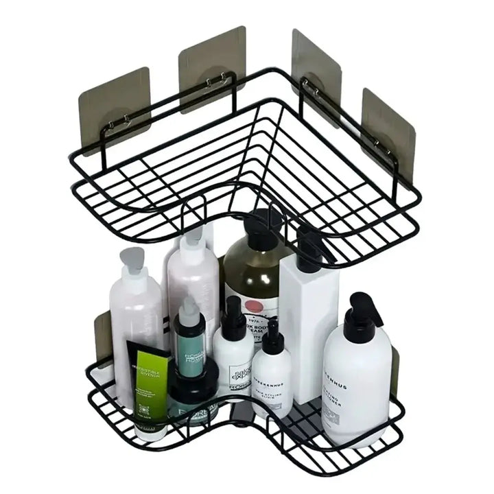 Kit 2 Prateleira Para Banheiro Canto Porta Shampoo - Verona Decor - VERONA DECOR