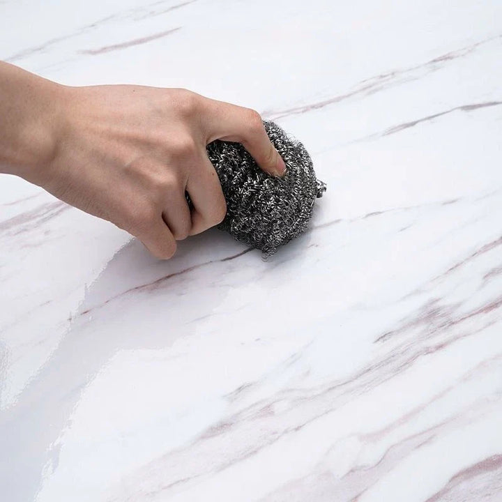 Rolo de 10 Metros Papel de Parede Alumínio Adesivo Impermeável - Verona Decor - VERONA DECOR