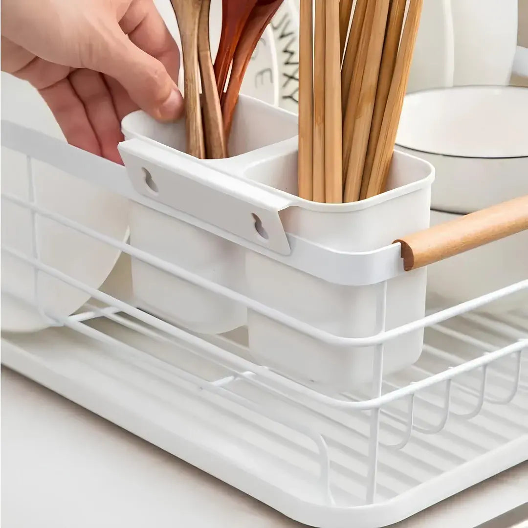 Rack Escorredor de Louças em Aço Inoxidável | Organizador Moderno e Durável - Verona Decor - VERONA DECOR
