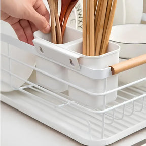 Rack Escorredor de Louças em Aço Inoxidável | Organizador Moderno e Durável - Verona Decor - VERONA DECOR