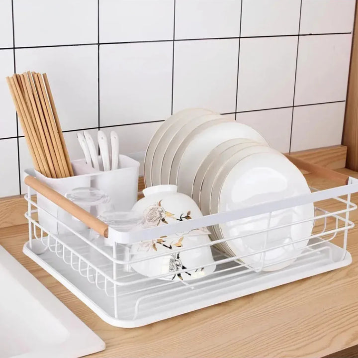 Rack Escorredor de Louças em Aço Inoxidável | Organizador Moderno e Durável - Verona Decor - VERONA DECOR