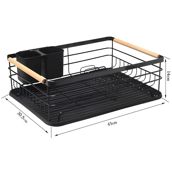 Rack Escorredor de Louças em Aço Inoxidável | Organizador Moderno e Durável - Verona Decor - VERONA DECOR