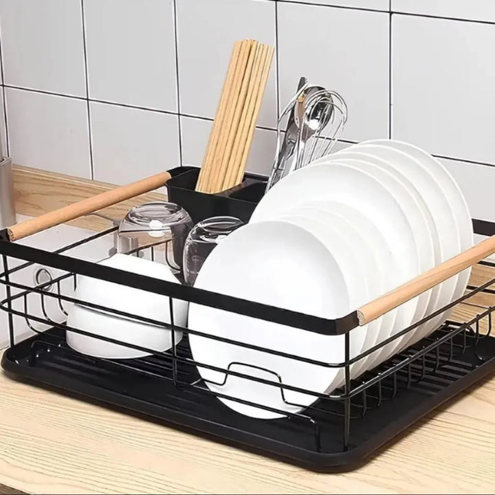 Rack Escorredor de Louças em Aço Inoxidável | Organizador Moderno e Durável - Verona Decor - VERONA DECOR