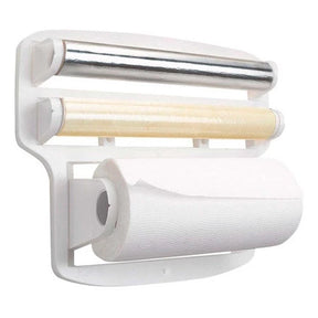 Porta Papel Toalha Triplo 3 em 1 – Praticidade em um Só Produto - VERONA DECOR