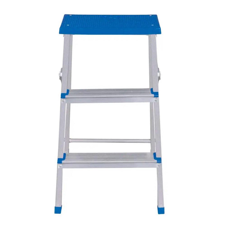 Escada Banqueta de Alumínio 3 Degraus MOR - Verona Decor - VERONA DECOR