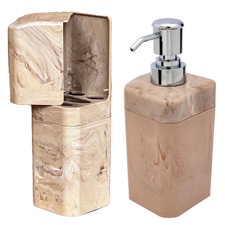 Porta Escova de Dente Kit Elegant - Verona Decor - VERONA DECOR