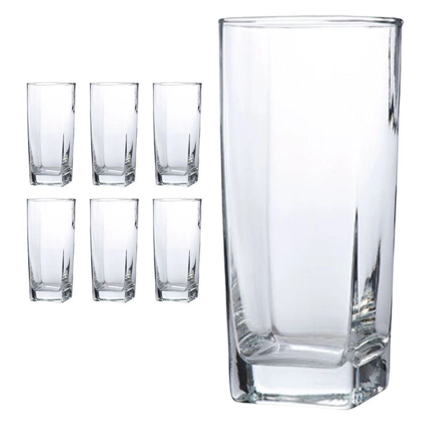 Jogo de Copos de Vidro 320ml 6 Peças - Verona Decor