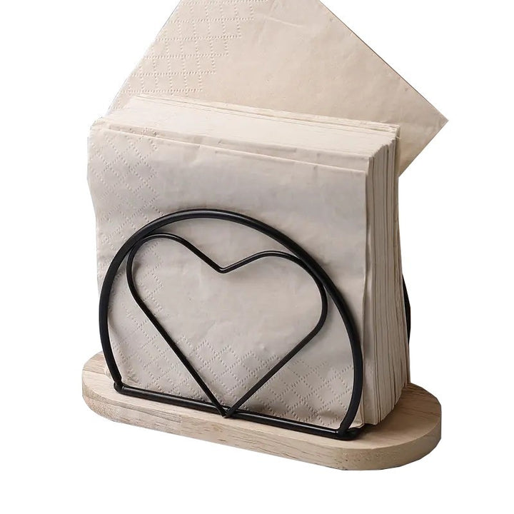 Porta-Guardanapos de Coração - Verona Decor - VERONA DECOR