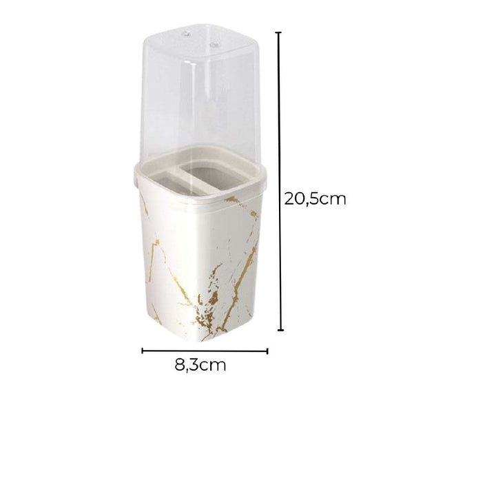 Porta Escova Kit 3 Peças - Verona Decor - VERONA DECOR