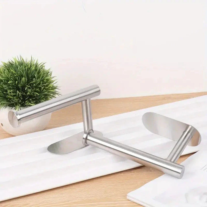 Porta-Papel Higiênico de Parede Aço Inoxidável - Verona Decor - VERONA DECOR