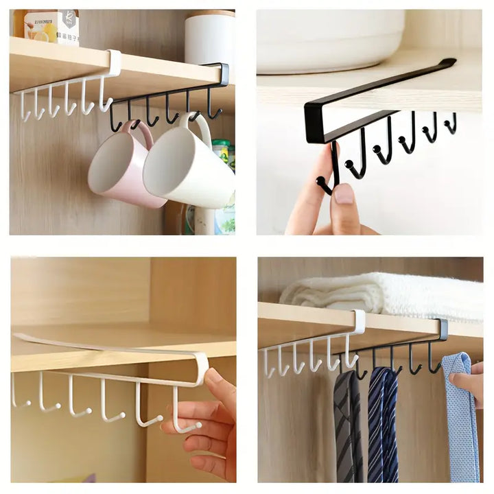 Kit 3 Suportes de Metal para Xícaras e Utensílios - Verona Decor - VERONA DECOR