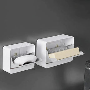 Saboneteira Suporte para Parede com Fixação Adesiva – Porta Sabonete Prático e Sem Perfuração - Verona Decor - VERONA DECOR