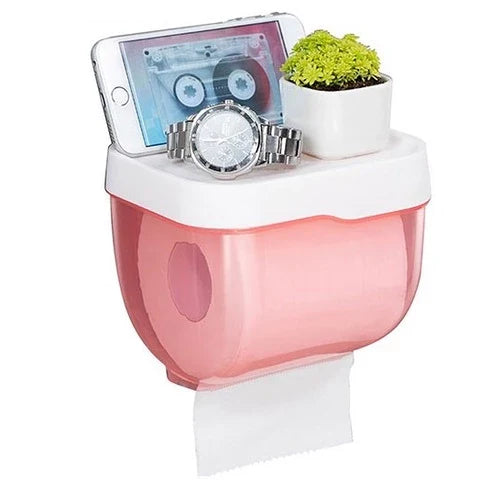 Porta Papel Higiénico Sem Furos Para Banheiro - Verona Decor - VERONA DECOR