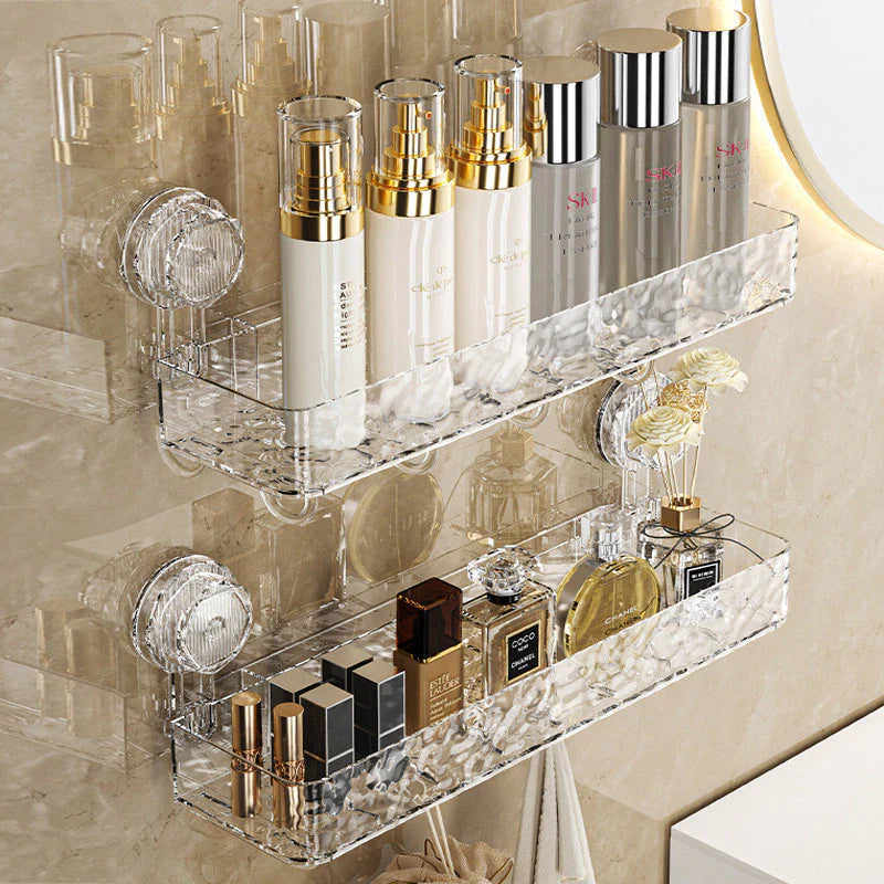 Suporte De Shampoo Prateleiras De Banheiro Sem Furo Acrilico - Verona Decor - VERONA DECOR