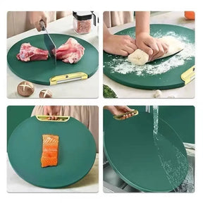 Tábua de Corte Antibacteriana 30cm com Suporte - Verona Decor - VERONA DECOR