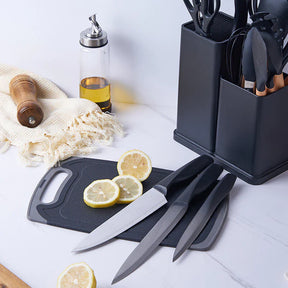 Kit de Cozinha 19 Peças de Silicone Premium - Verona Decor - VERONA DECOR
