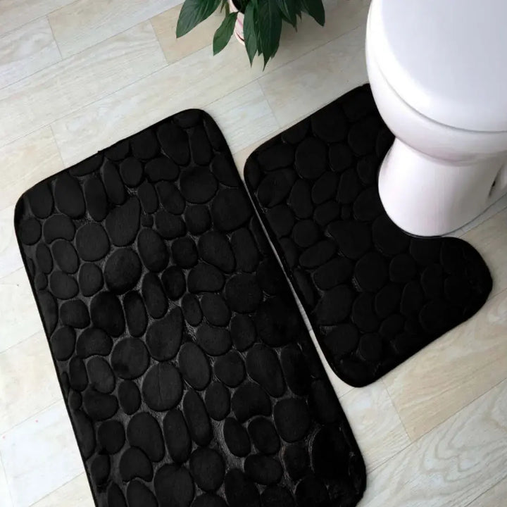 Jogo de Tapetes Banheiro Com 3 Peças | Conforto e Elegância - Verona Decor - VERONA DECOR