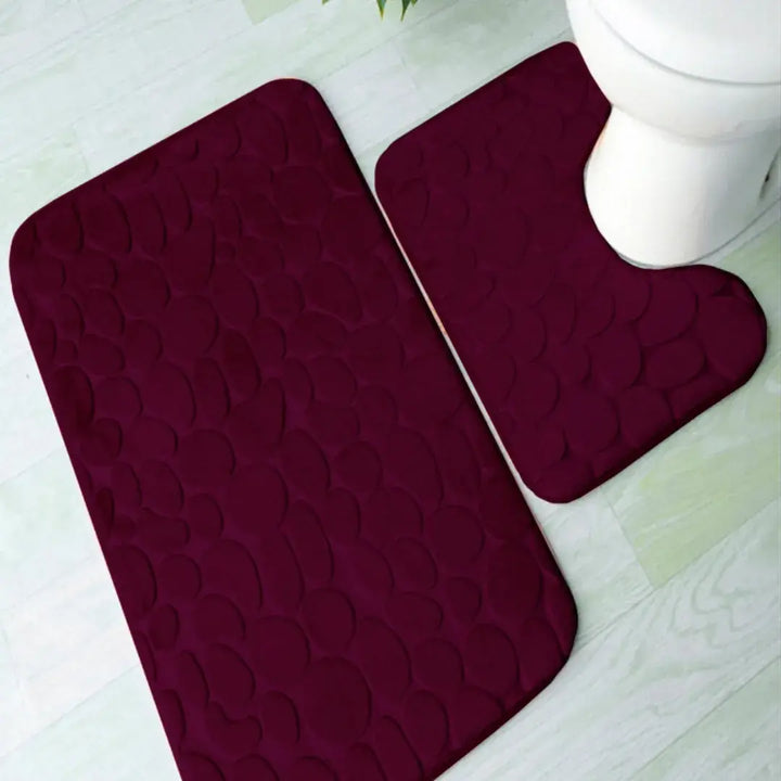 Jogo de Tapetes Banheiro Com 3 Peças | Conforto e Elegância - Verona Decor - VERONA DECOR