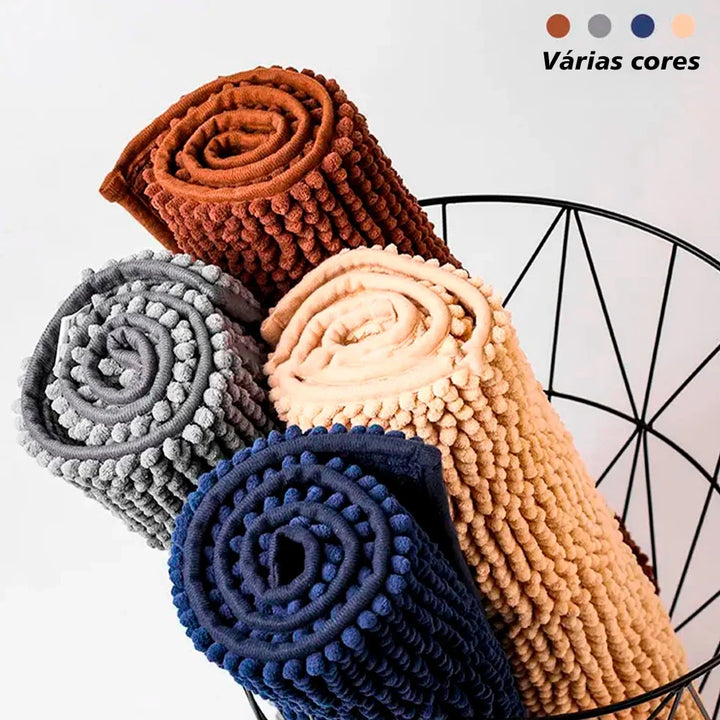 Tapete Para Banheiro de Microfibra Antiderrapante - Verona Decor - VERONA DECOR