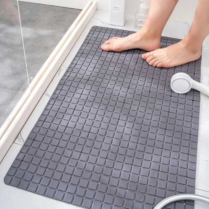 Tapete de Box Antiderrapante – Com Ventosa e Estilo Geométrico - Verona Decor - VERONA DECOR