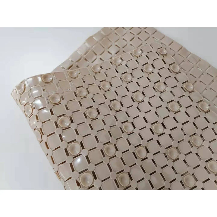 Tapete de Box Antiderrapante – Com Ventosa e Estilo Geométrico - Verona Decor - VERONA DECOR