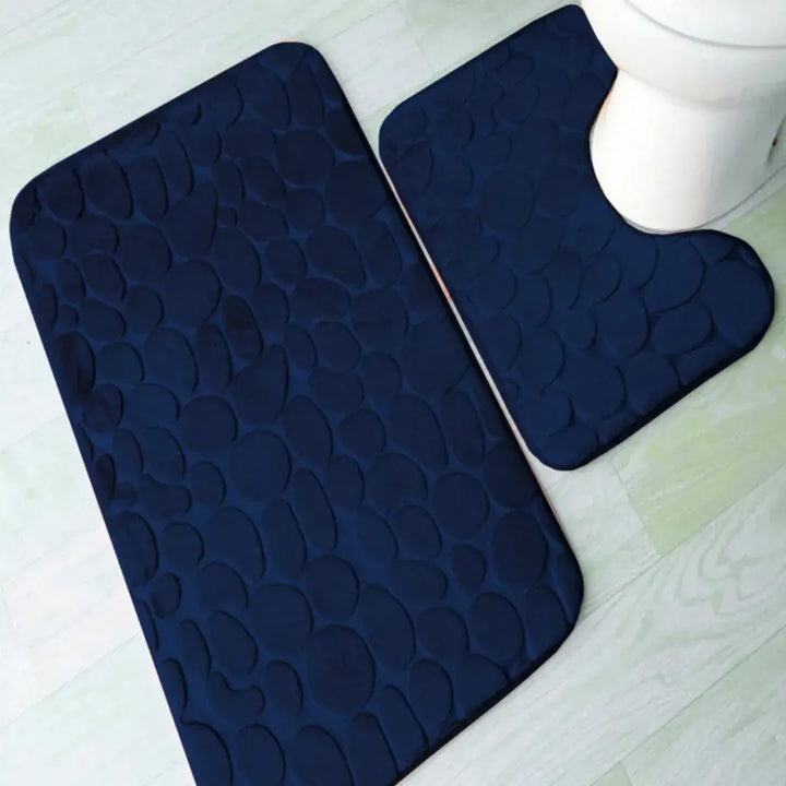 Jogo de Tapetes Banheiro Com 3 Peças | Conforto e Elegância - Verona Decor - VERONA DECOR