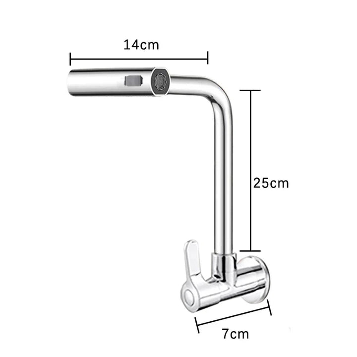 Torneira De Cozinha Cascata 360° Com 3 Funções - VERONA DECOR
