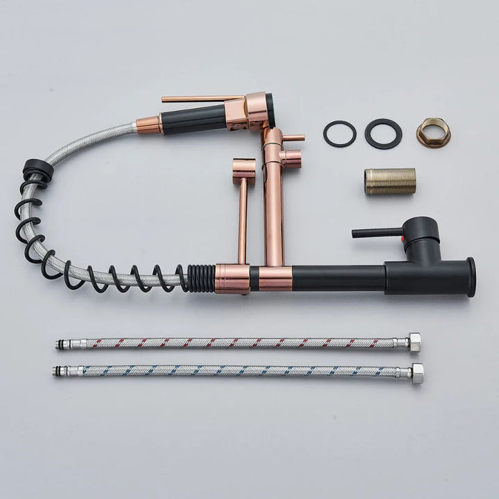 Torneira Cozinha Gourmet Monocomando Com Spray Extensor - VERONA DECOR