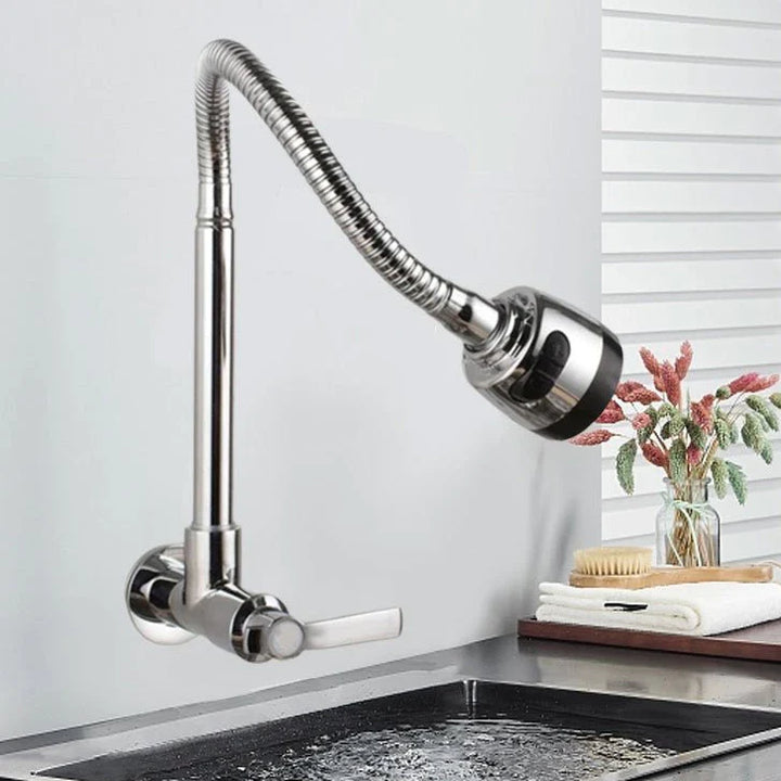 Torneira De Cozinha Gourmet Inox Com Chuveiro - VERONA DECOR