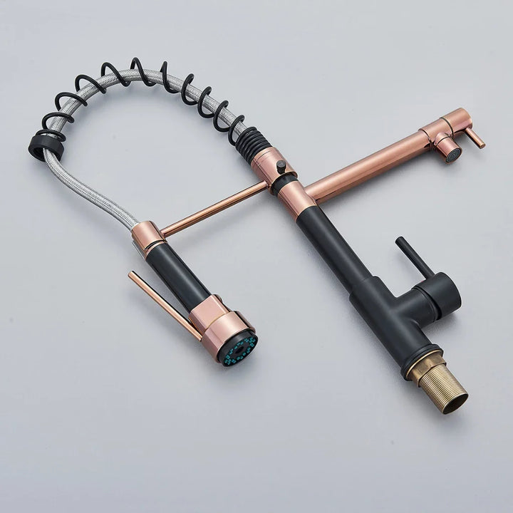 Torneira Cozinha Gourmet Monocomando Com Spray Extensor - VERONA DECOR