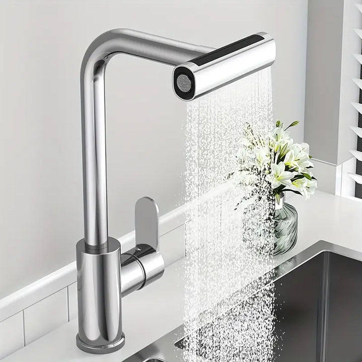 Torneira De Cozinha Cascata 360° Com 3 Funções - VERONA DECOR
