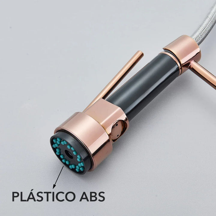 Torneira Cozinha Gourmet Monocomando Com Spray Extensor - VERONA DECOR