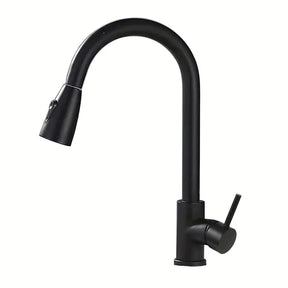 Torneira Gourmet Pia Cozinha Com Extensor Flexível Misturador Monocomando Spray Arejador Articulado Inox - VERONA DECOR
