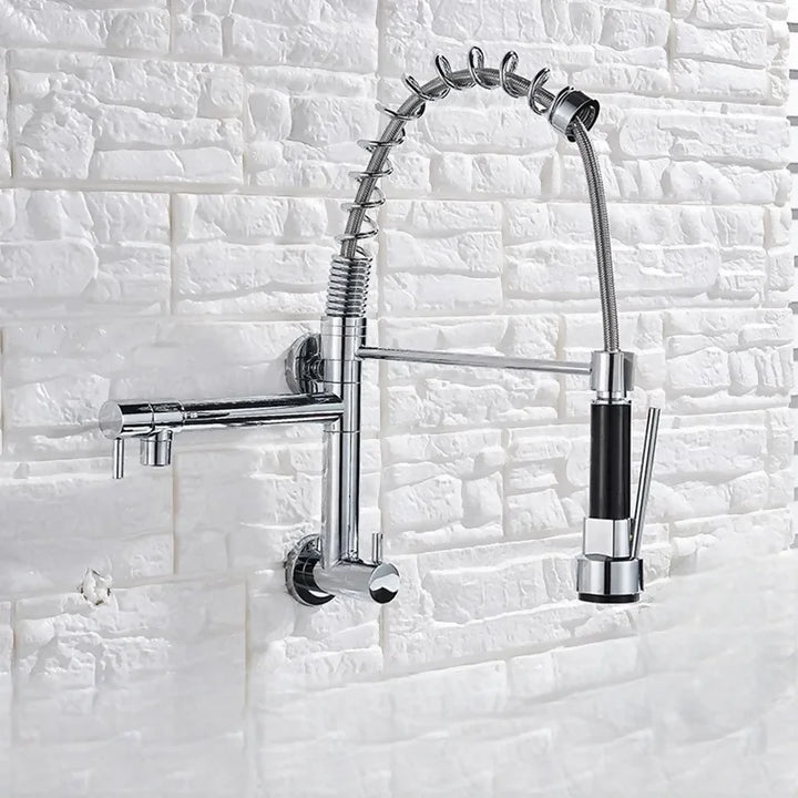 Torneira Cozinha Gourmet Montada na Parede - Verona Decor - VERONA DECOR