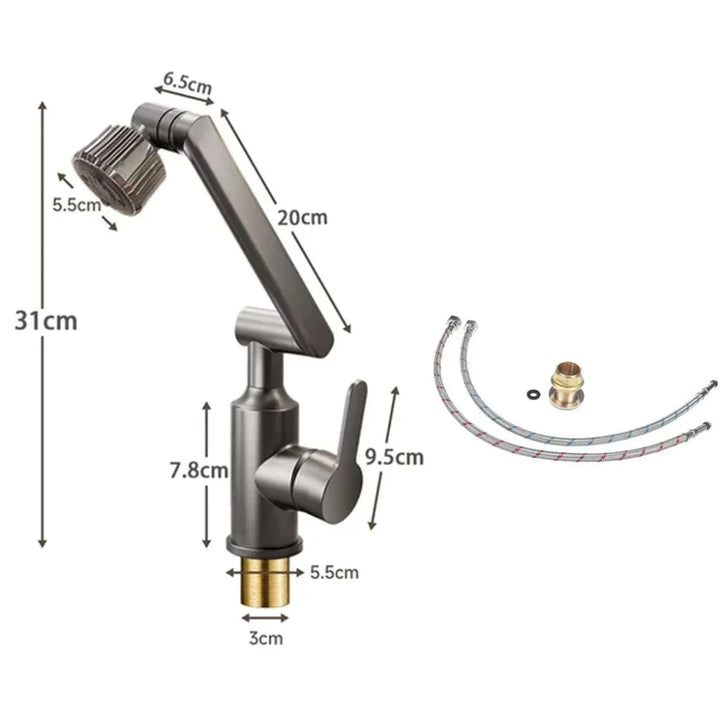 Torneira De Braço Robótico Para Cozinha e Banheiro 360° rotativa - VERONA DECOR
