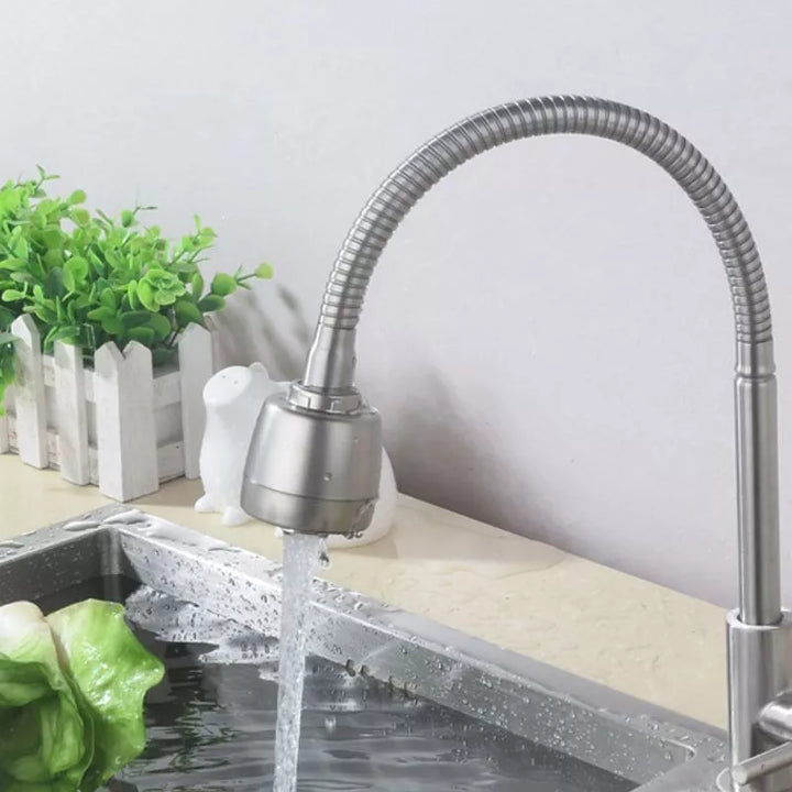 Torneira De Cozinha Gourmet Inox Com Chuveiro - VERONA DECOR