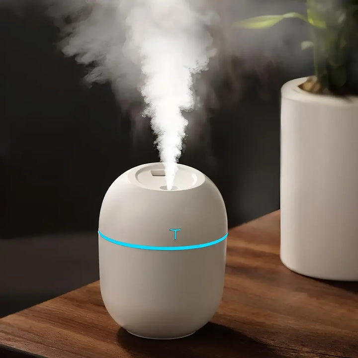 Kit 2 Umidificador de Ar Portátil Ultrassônico - Aromatizador de Ambiente Doméstico e Escritório - Verona Decor - VERONA DECOR