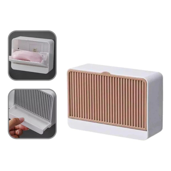 Saboneteira Suporte para Parede com Fixação Adesiva – Porta Sabonete Prático e Sem Perfuração - Verona Decor - VERONA DECOR